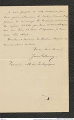 Nachlass Franz Steindachner, Brief von Jean Stoltzmann an Franz Steindachner (21.10.1884), Inv.Nr. 519.01, Seite 3